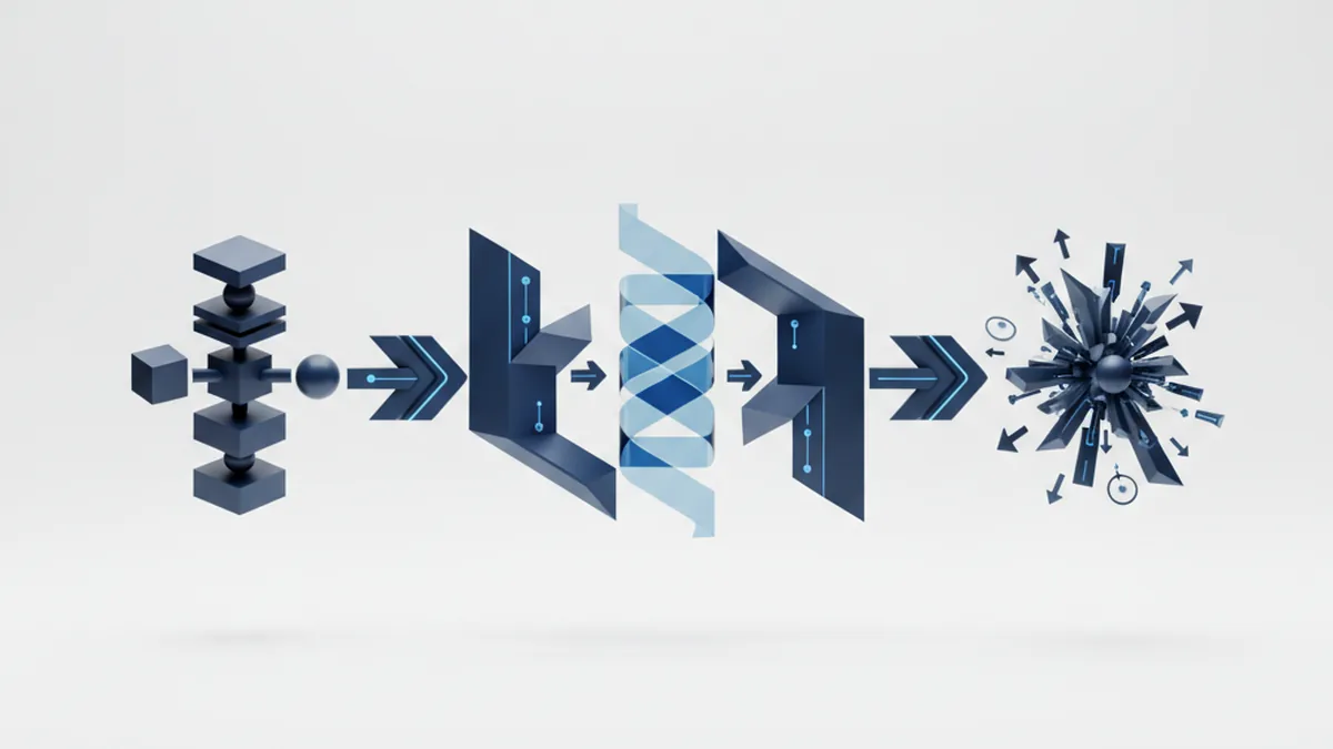Data, logic and action layers in an ontology-driven integration architecture